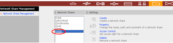 Network Share Management